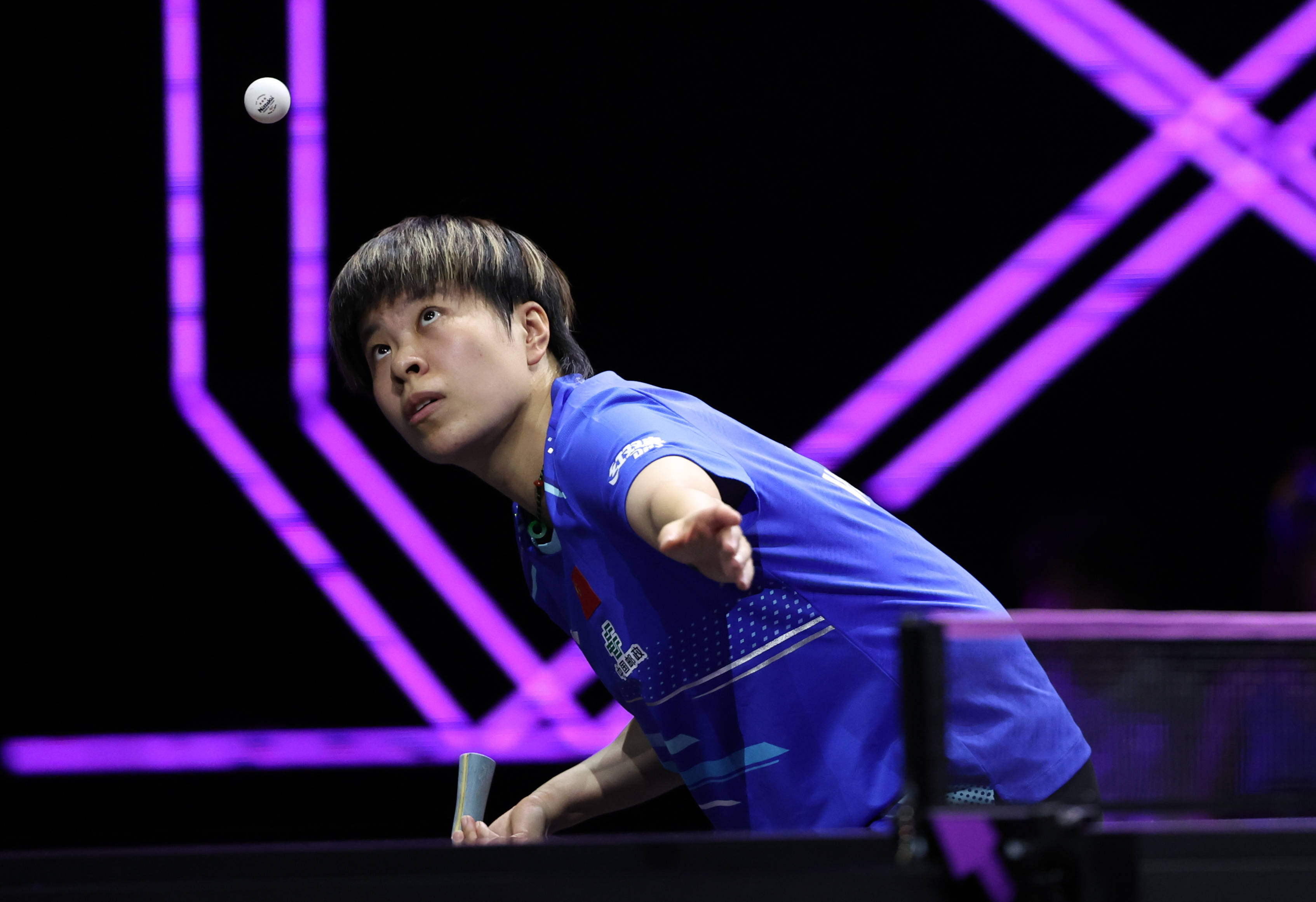 （体育）乒乓球——WTT横滨冠军赛：王艺迪晋级八强