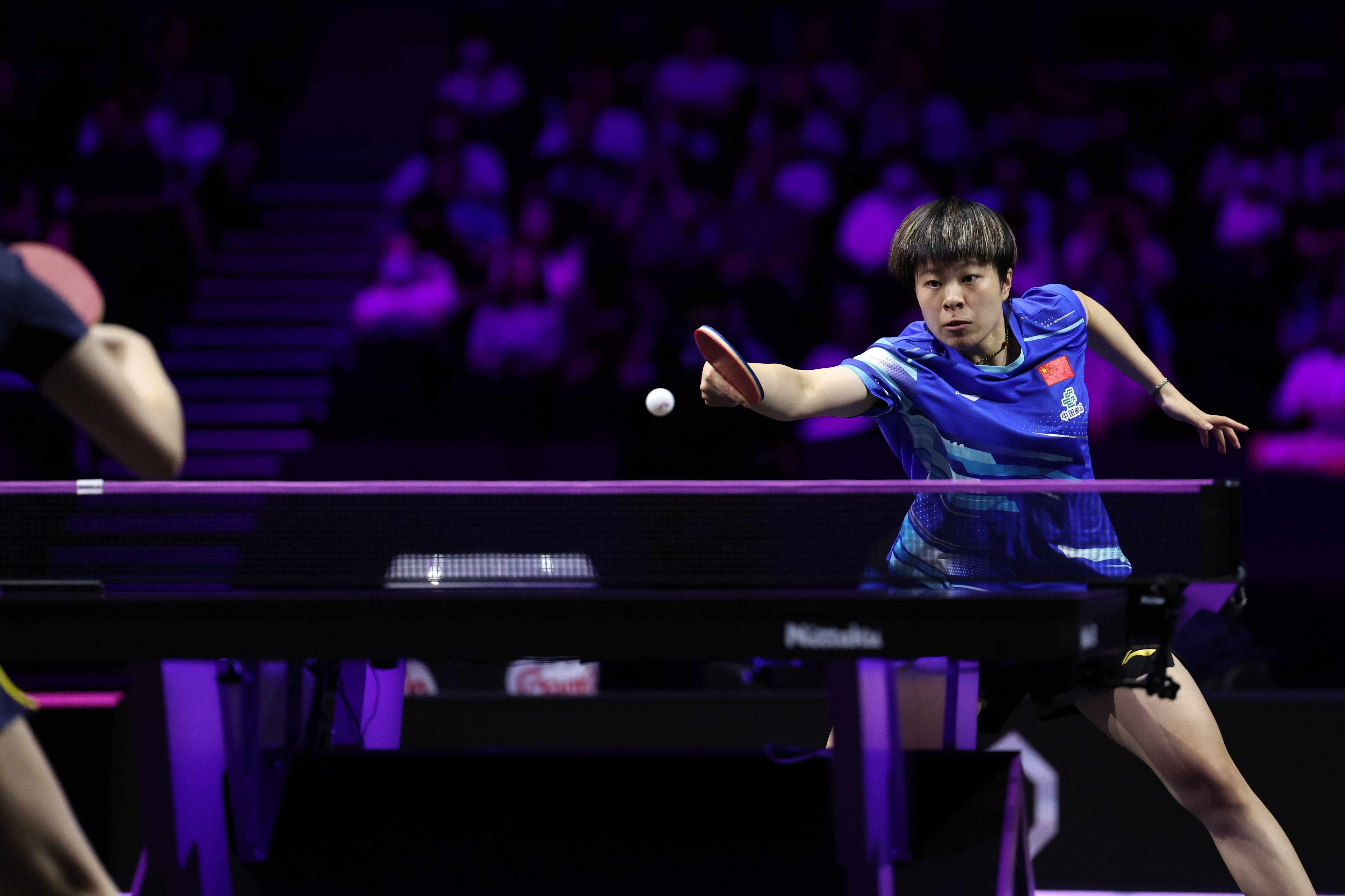 （体育）乒乓球——WTT横滨冠军赛：王艺迪晋级八强