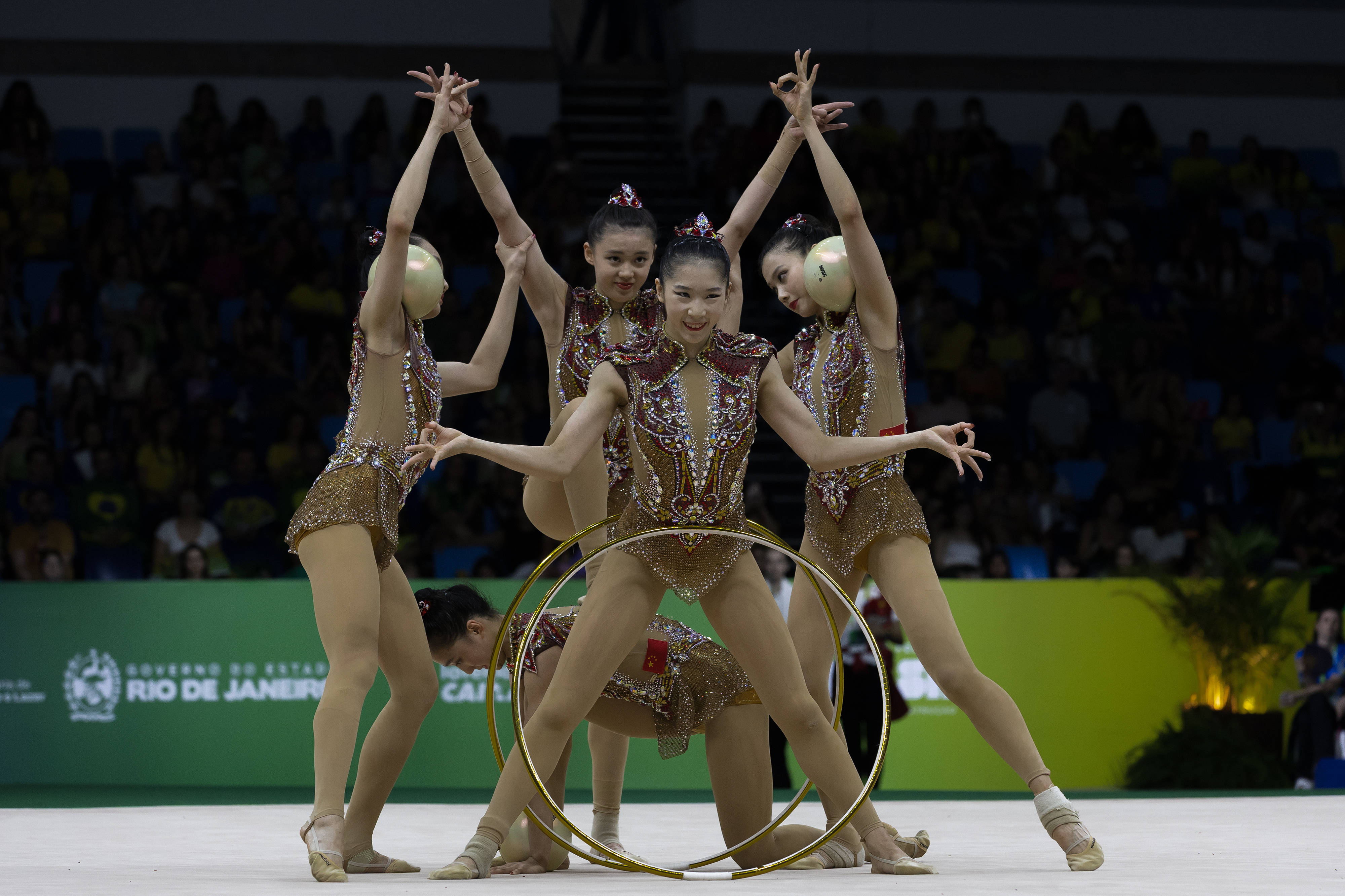 （体育）艺术体操——世锦赛：集体全能决赛赛况