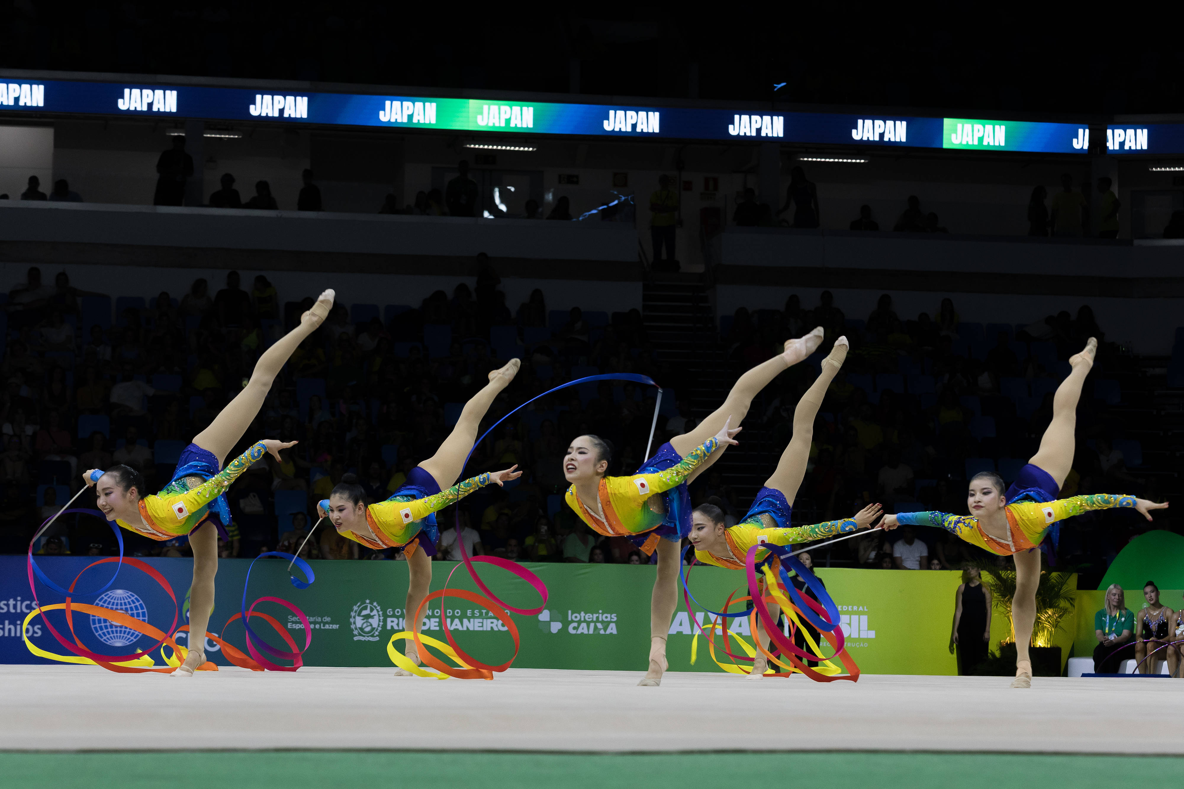 （体育）艺术体操——世锦赛：集体全能决赛赛况