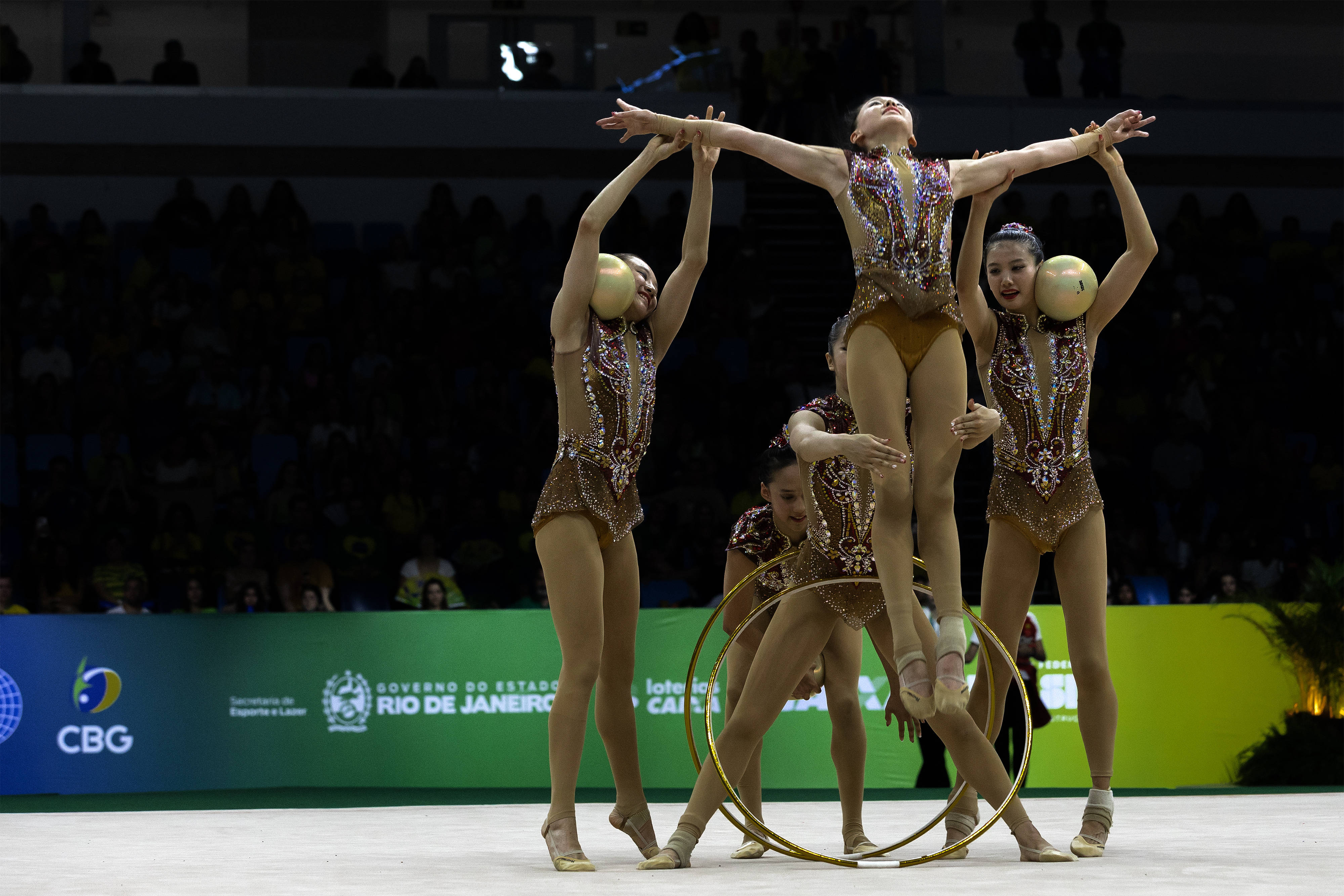 （体育）艺术体操——世锦赛：集体全能决赛赛况