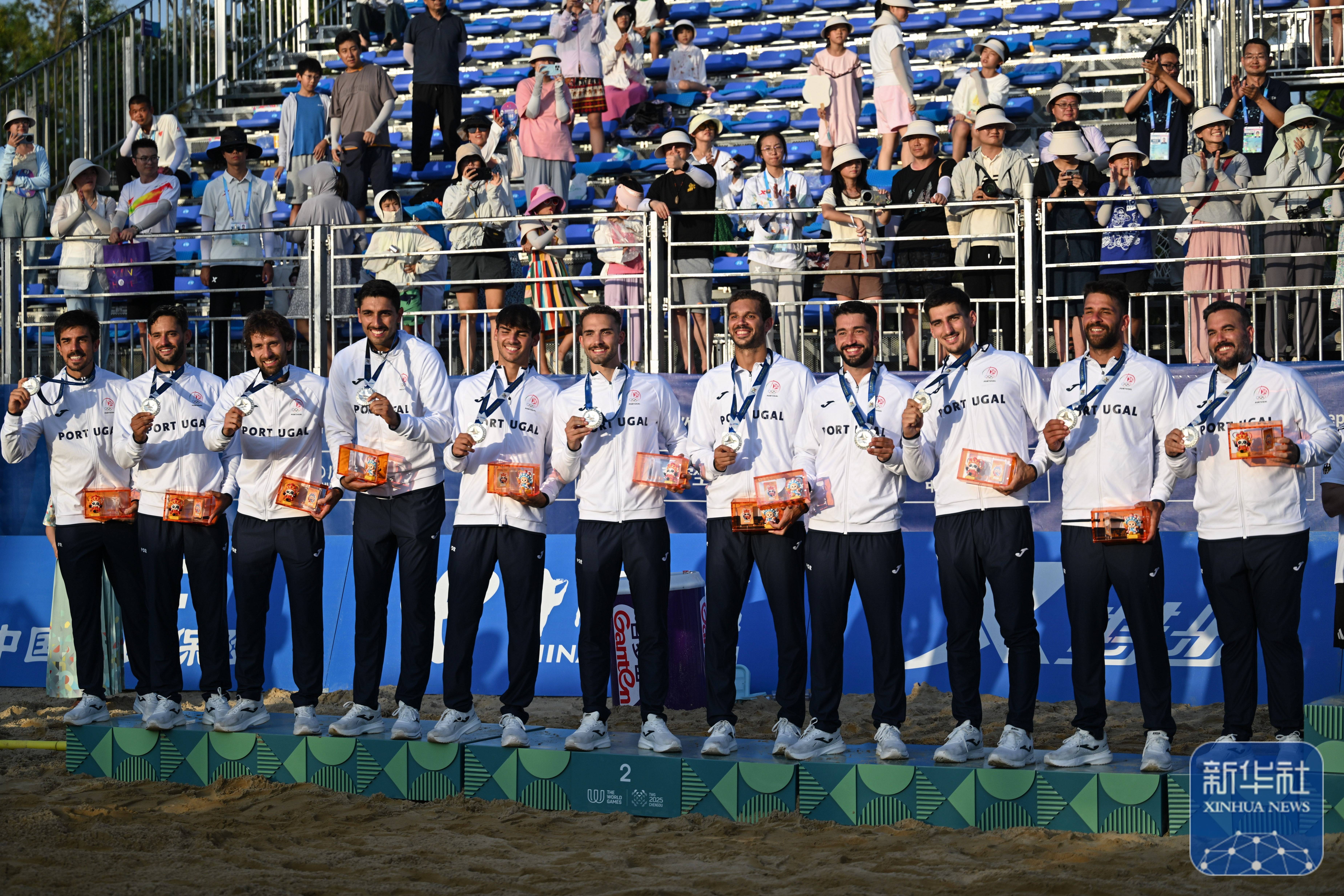 成都世运会|沙滩手球男子决赛:德国队夺冠