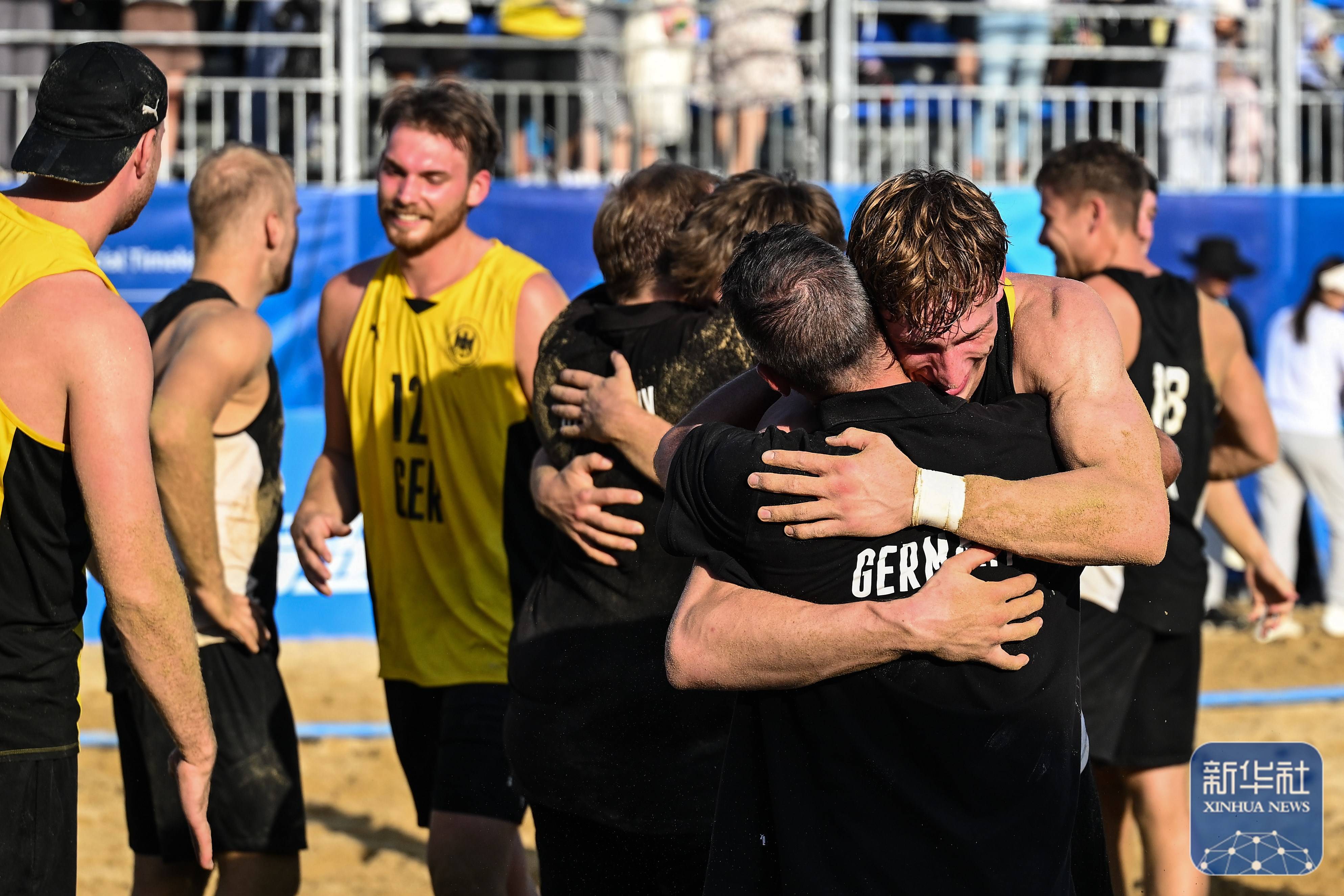 成都世运会|沙滩手球男子决赛:德国队夺冠