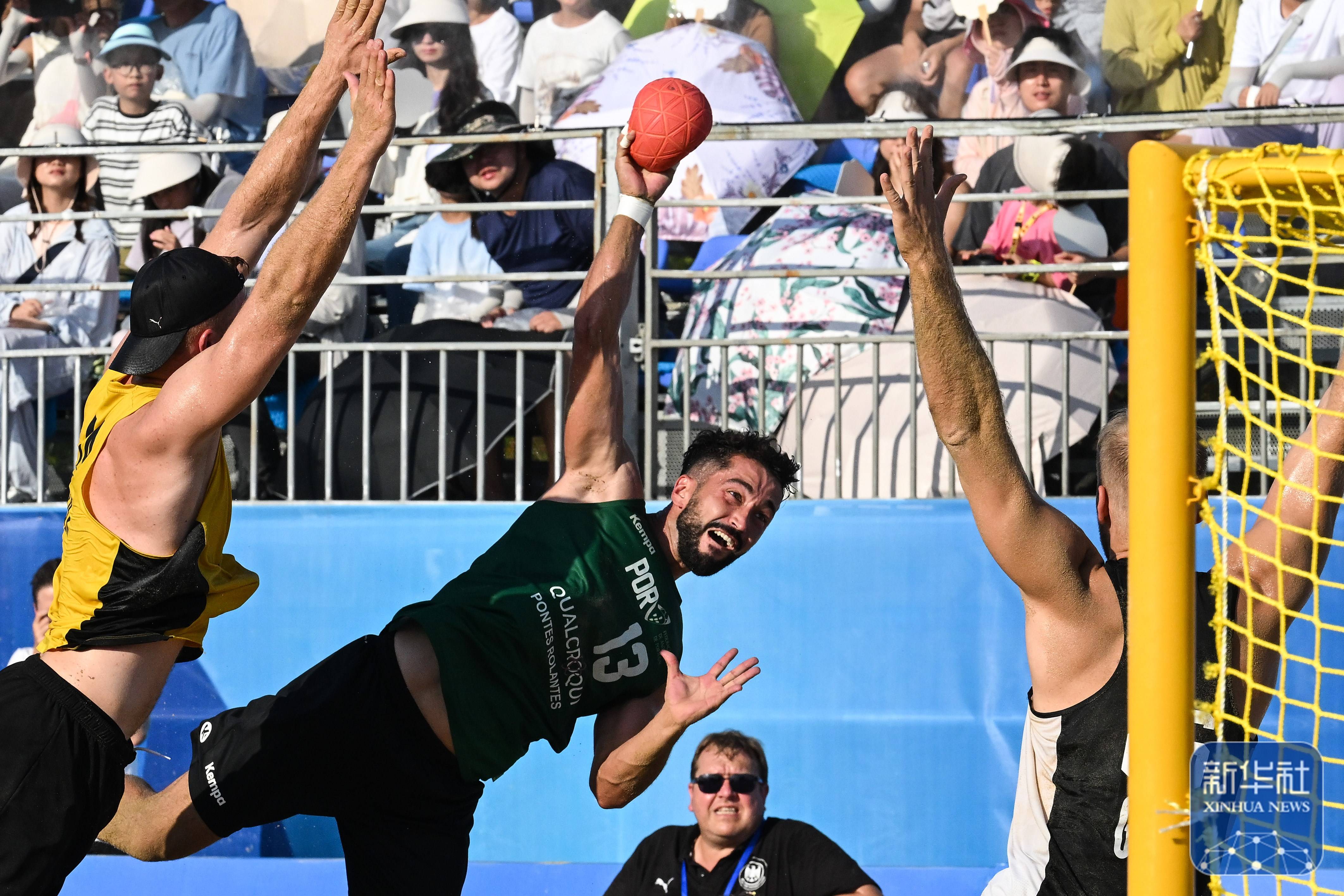 成都世运会|沙滩手球男子决赛:德国队夺冠